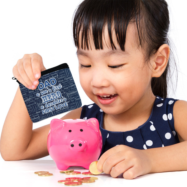 My Father My Hero Rectangular Coin Purses - LIFESTYLE (child)