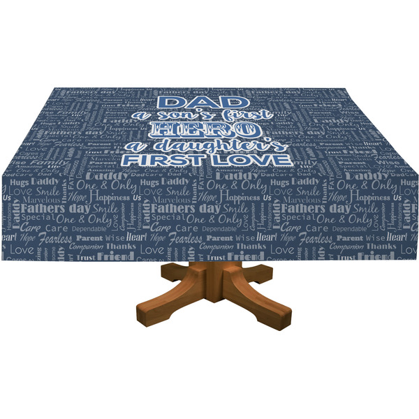 My Father My Hero Rectangular Tablecloths (Personalized)