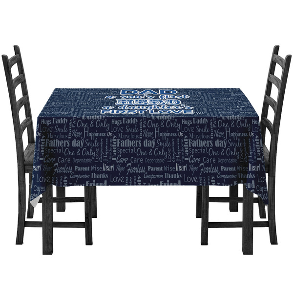 Custom My Father My Hero Tablecloth