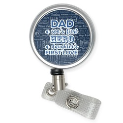 My Father My Hero Retractable Badge Reel