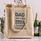 My Father My Hero Reusable Cotton Grocery Bag - In Context
