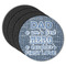 My Father My Hero Round Coaster Rubber Back - Main