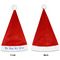 My Father My Hero Santa Hats - Front and Back (Single Print) APPROVAL