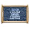 My Father My Hero Natural Wooden Tray - Small