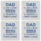 My Father My Hero Set of 4 Sandstone Coasters - See All 4 View