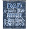 My Father My Hero Shower Curtain 70x90