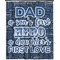 My Father My Hero Extra Long Shower Curtain - 70"x84"