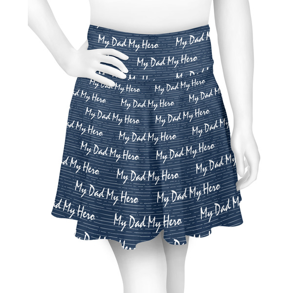 Custom My Father My Hero Skater Skirt - 2X Large (Personalized)