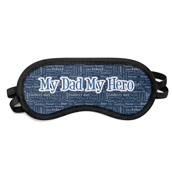 Custom My Father My Hero Sleeping Eye Mask - Small