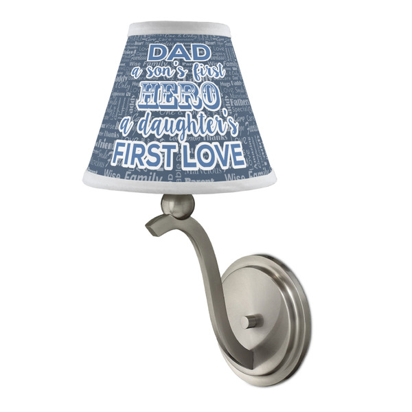 My Father My Hero Small Chandelier Lamp - LIFESTYLE (on wall lamp)