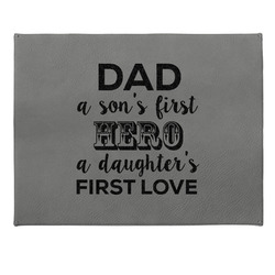 My Father My Hero Gift Boxes w/ Engraved Leather Lid