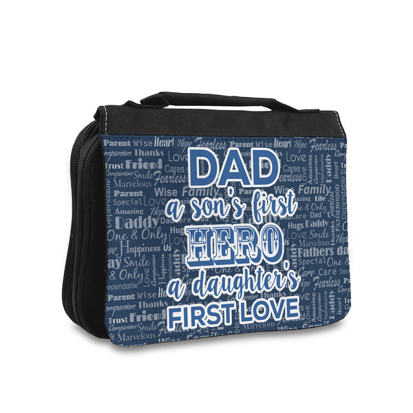 Custom My Father My Hero Toiletry Bag - Small