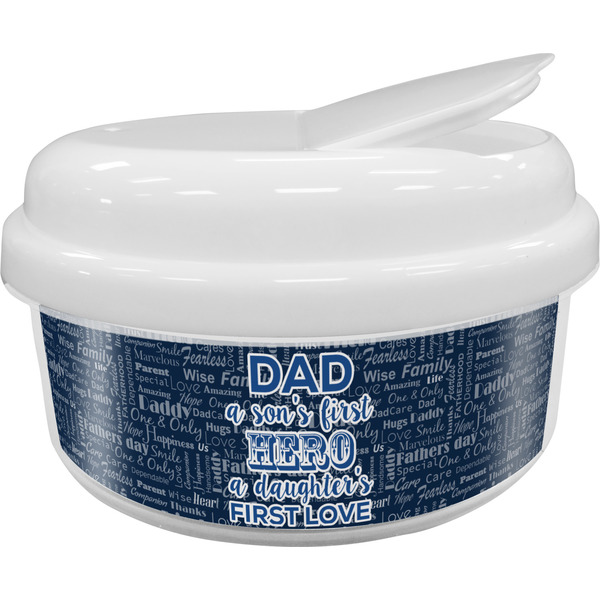 Custom My Father My Hero Snack Container