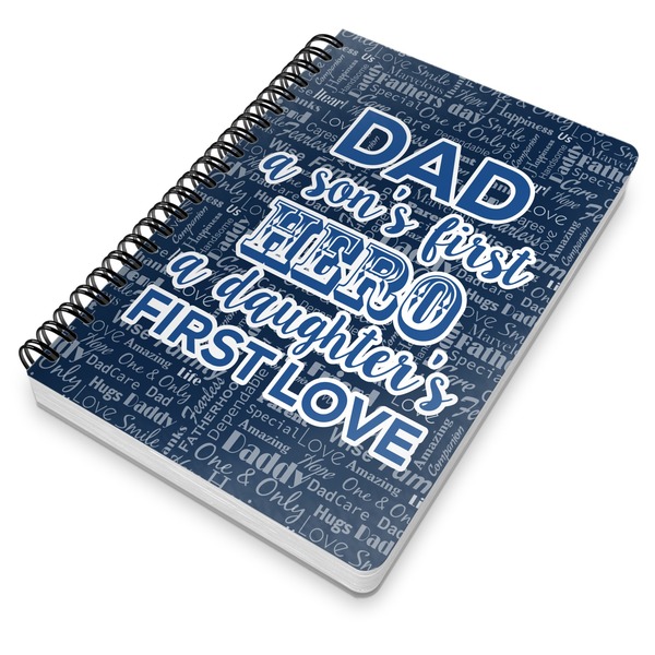 My Father My Hero Spiral Journal 7 x 10 - Main