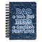 My Father My Hero Spiral Journal Small - Front View