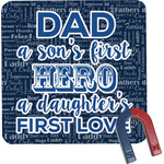 My Father My Hero Square Fridge Magnet