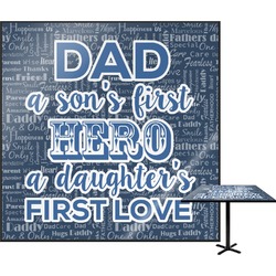 My Father My Hero Square Table Top (Personalized)
