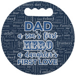 My Father My Hero Stadium Cushion (Round) (Personalized)