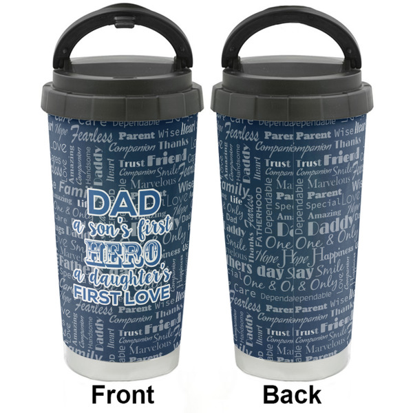 My Father My Hero Stainless Steel Travel Cup - Apvl