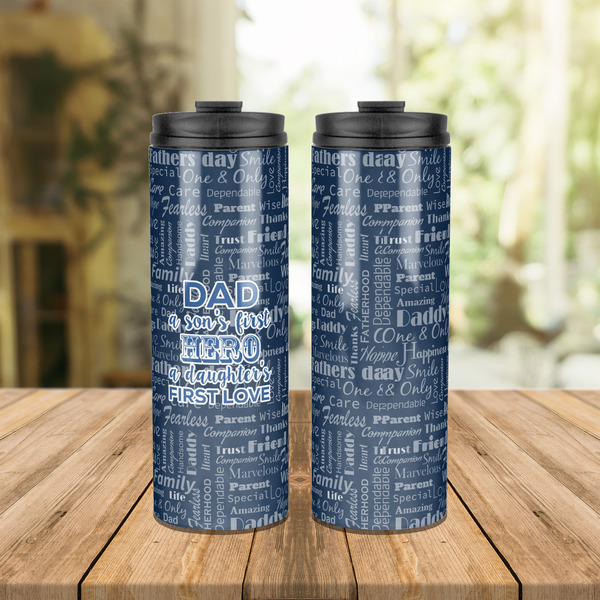 My Father My Hero Stainless Steel Tumbler - Lifestyle