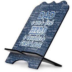 My Father My Hero Stylized Tablet Stand (Personalized)