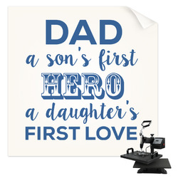 My Father My Hero Sublimation Transfer - Baby / Toddler