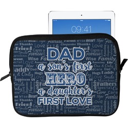 My Father My Hero Tablet Case / Sleeve - Large