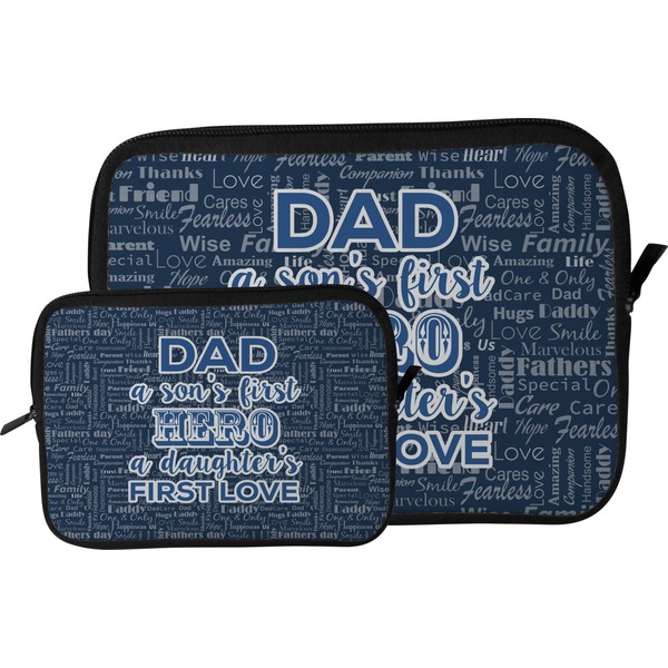 My Father My Hero Tablet Sleeve (Size Comparison)