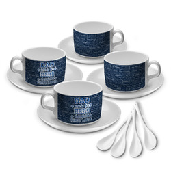 My Father My Hero Tea Cup - Set of 4