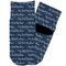 My Father My Hero Toddler Ankle Socks - Single Pair - Front and Back