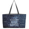 My Father My Hero Tote w/Black Handles - Front View