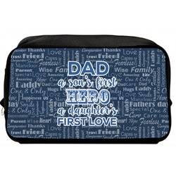 My Father My Hero Toiletry Bag / Dopp Kit (Personalized)