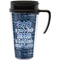 My Father My Hero Travel Mug with Black Handle - Front