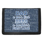 My Father My Hero Trifold Wallet