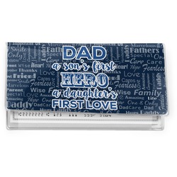 My Father My Hero Vinyl Checkbook Cover
