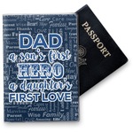 My Father My Hero Vinyl Passport Holder