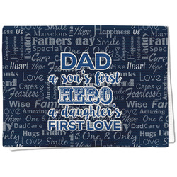 My Father My Hero Kitchen Towel - Waffle Weave