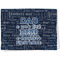 My Father My Hero Waffle Weave Towel - Full Print Style Image