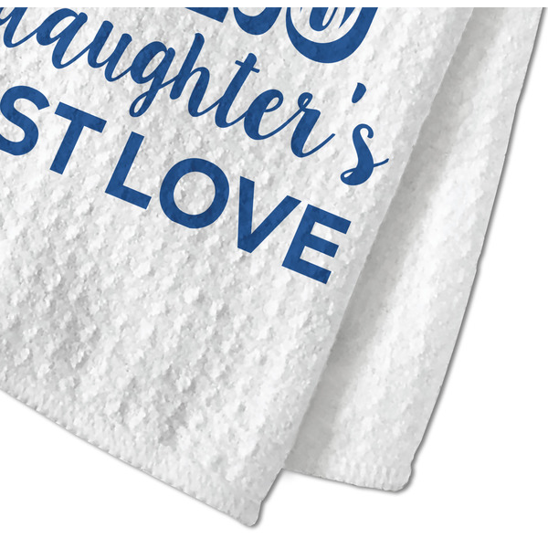 My Father My Hero Waffle Weave Towel - Closeup of Material Image