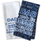 My Father My Hero Waffle Weave Towels - Two Print Styles
