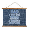 My Father My Hero Wall Hanging Tapestry - Wide