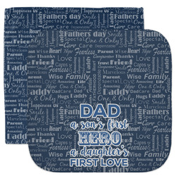 My Father My Hero Facecloth / Wash Cloth (Personalized)