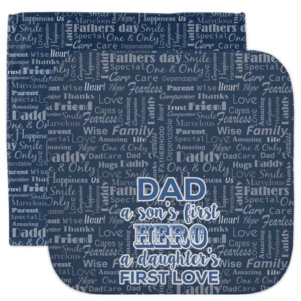 Custom My Father My Hero Facecloth / Wash Cloth