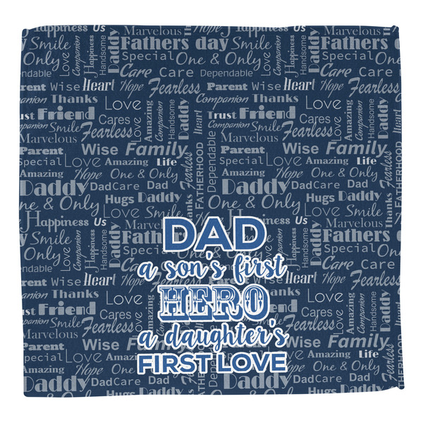 My Father My Hero Washcloth - Front - No Soap