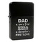 My Father My Hero Windproof Lighters - Black - Front/Main