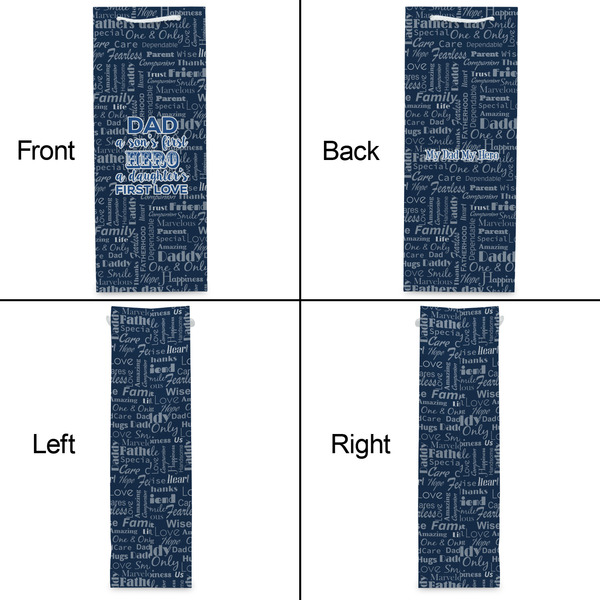 My Father My Hero Wine Gift Bag - Gloss - Approval