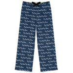 My Father My Hero Womens Pajama Pants - L (Personalized)