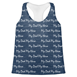 My Father My Hero Womens Racerback Tank Top (Personalized)