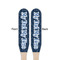 My Father My Hero Wooden Food Pick - Paddle - Double Sided - Front & Back