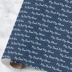 My Father My Hero Wrapping Paper Roll - Large